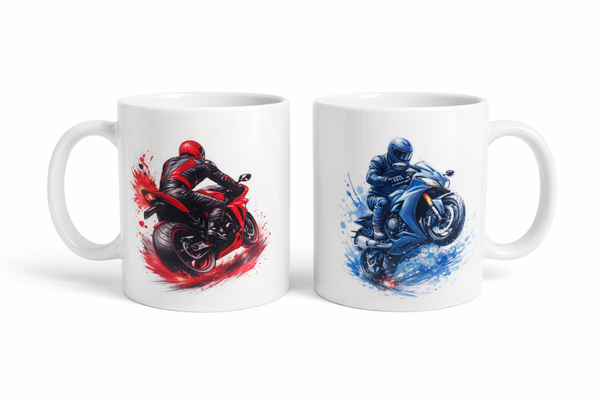 Tasse " Adrénaline Rider "