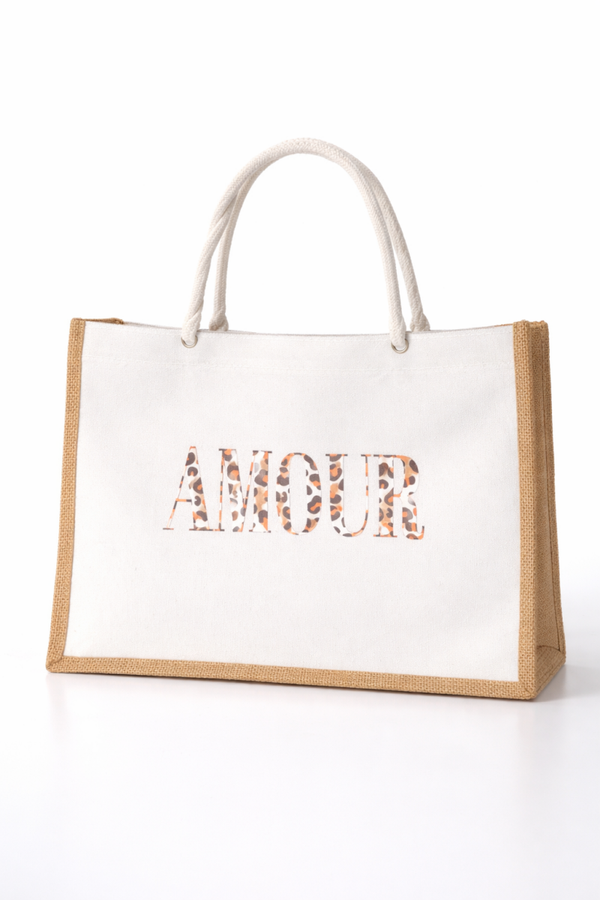 " Amour " Léopard Marron