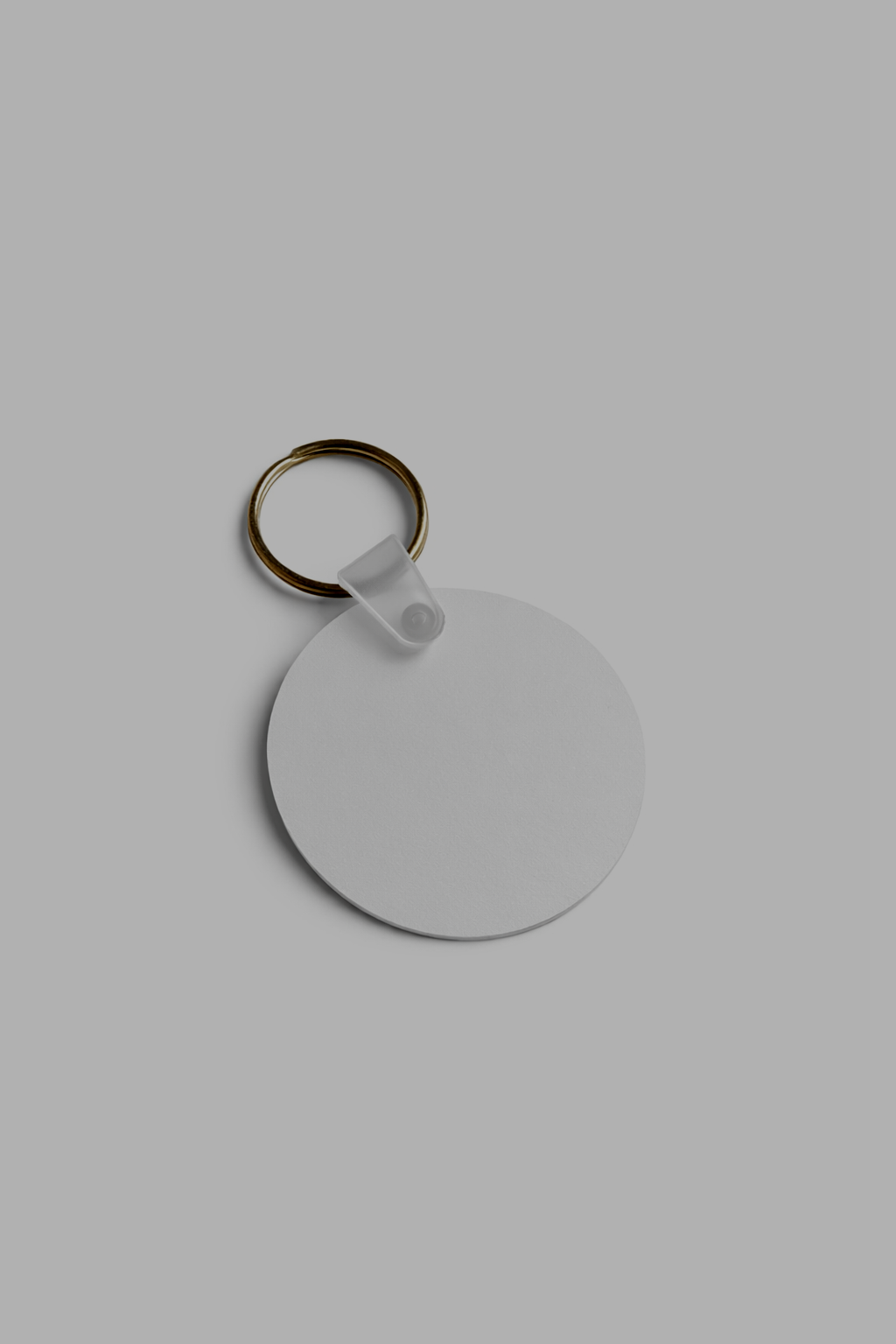 Porte-clés Bois personnalisé rond - Photo + Texte ou Illustration