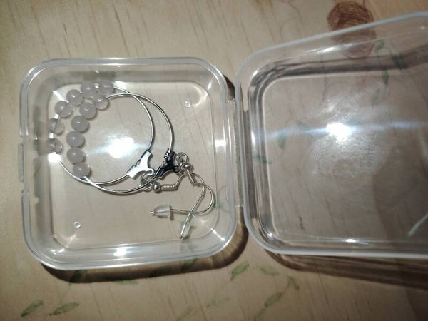 Bijoux - boucles d'oreilles - quartz rose