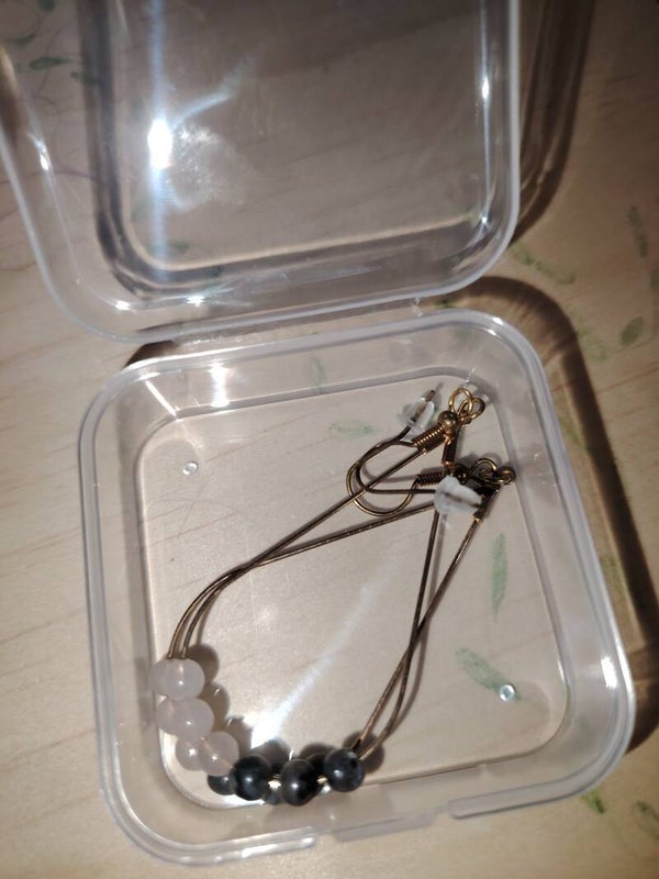 Bijoux - boucles d'oreilles - quartz rose/ labradorite