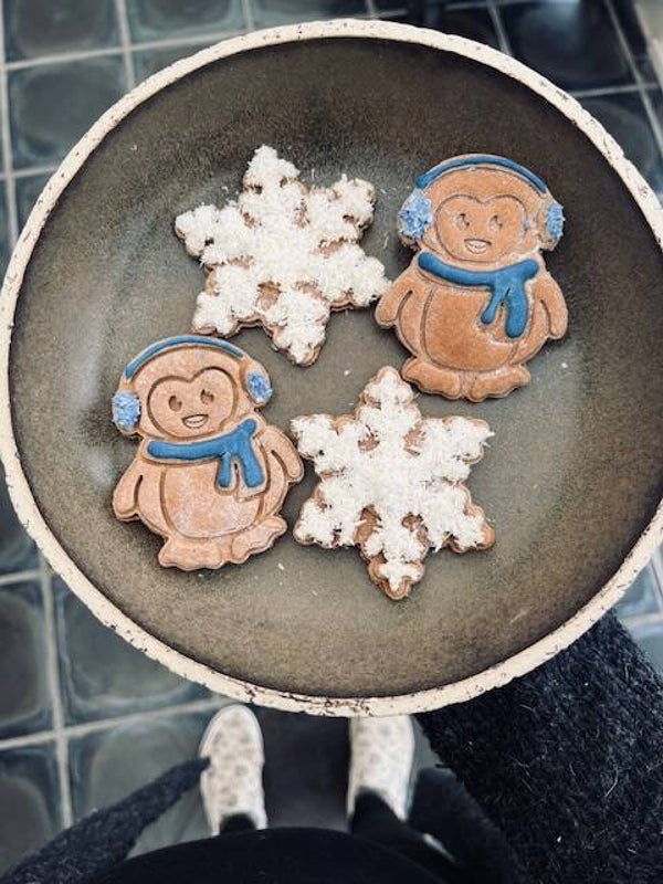 winterkoekjes pinguin