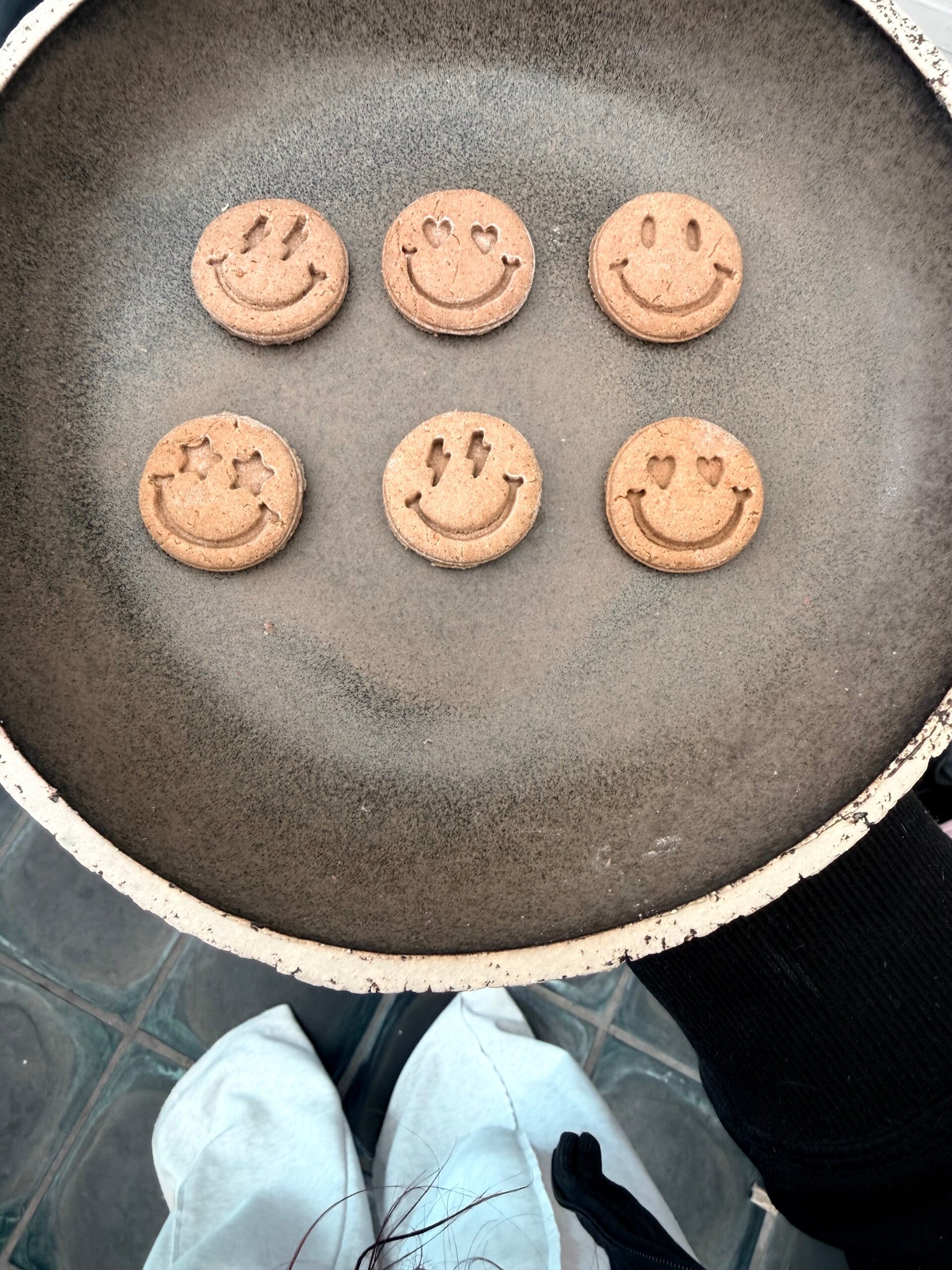 Smiley koek trainers