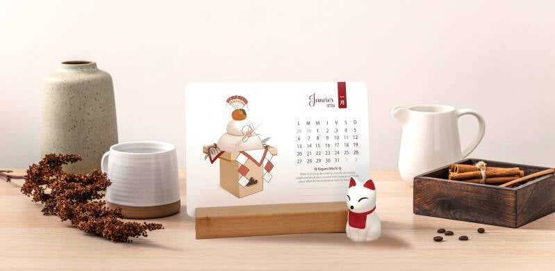 Calendrier Oishii