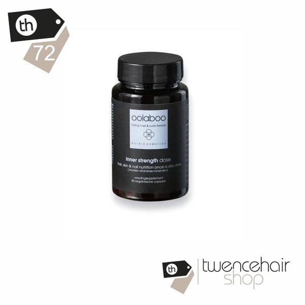 ACTIE bij aankoop van 3 potjes 1 pot GRATIS Hair vitamins Inner strenght dose oolaboo