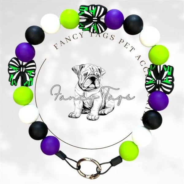Halloween Bows Pet Necklace