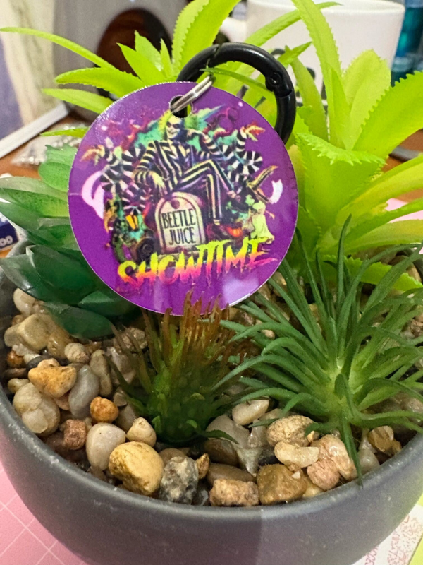 Custom Designed Halloween Tag