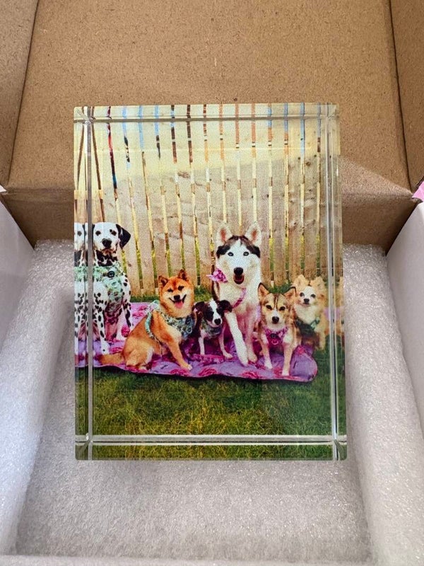 Crystal photo block