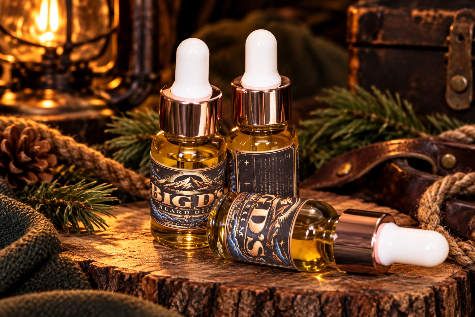 Big D'z Beard Oil- Cotton Candy Clouds