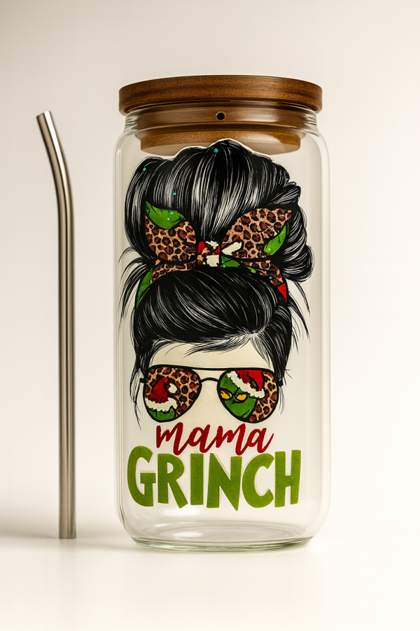 Mama Grinch Cup