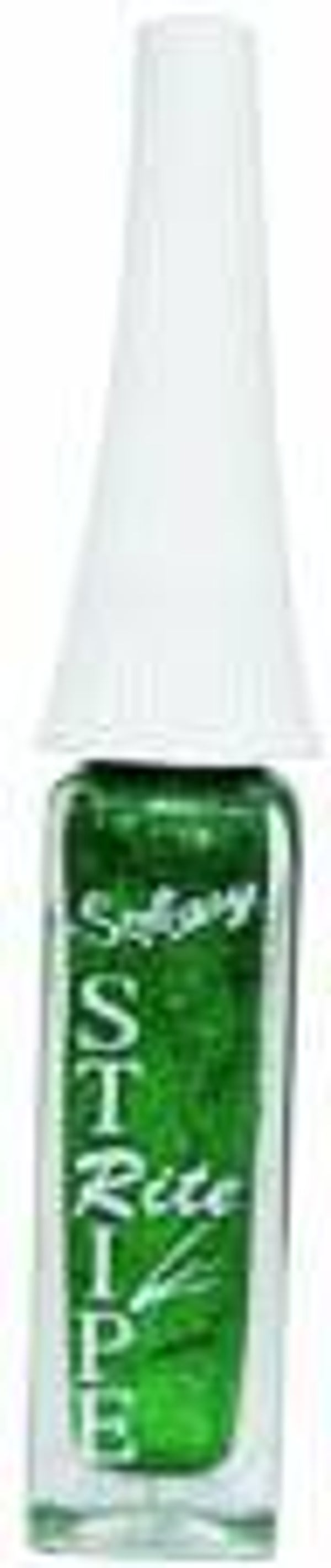 2003 Nail Art Stripe Glitter Grün