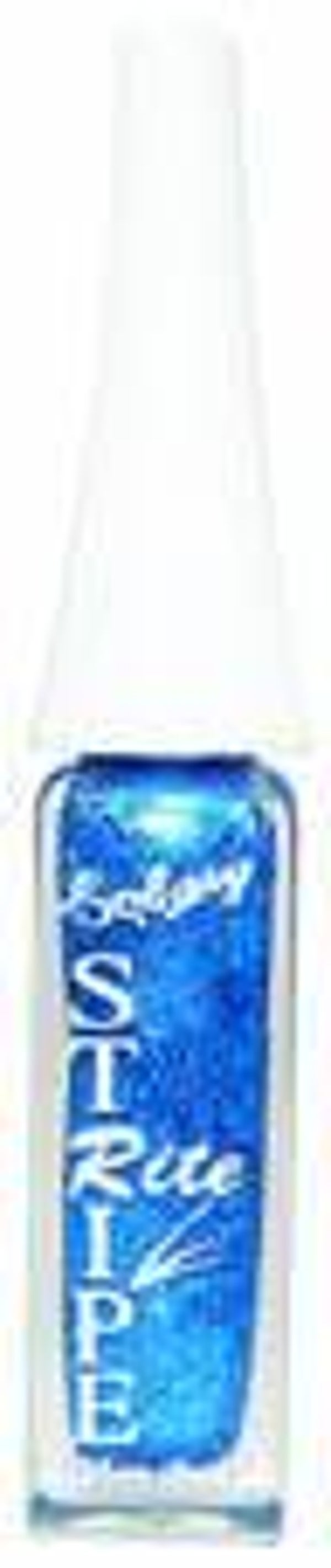 2004 Nail Art Stripe Glitter Dunkelblau