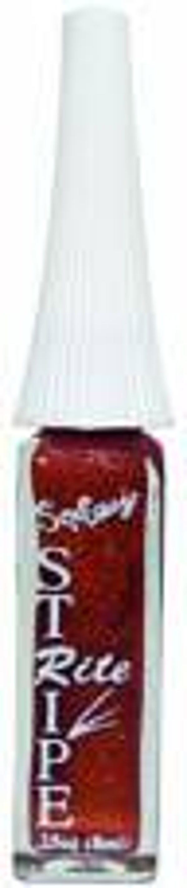 2006 Nail Art Stripe Glitter Orange