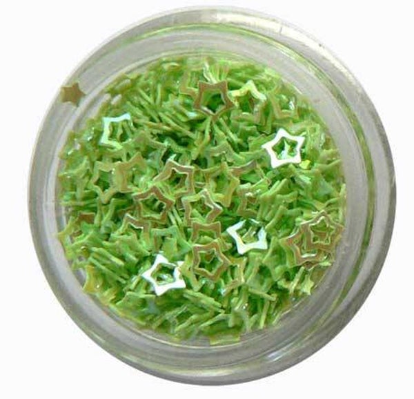 27700 Spangles Sterne Grün