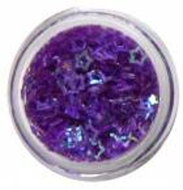 27702 Spangles Sterne Violett