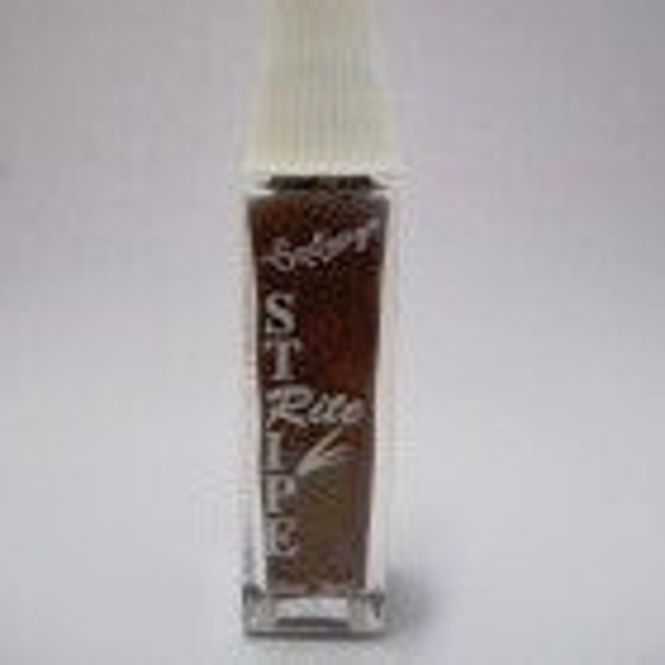 1032m Nail Art Stripe Braun Met.