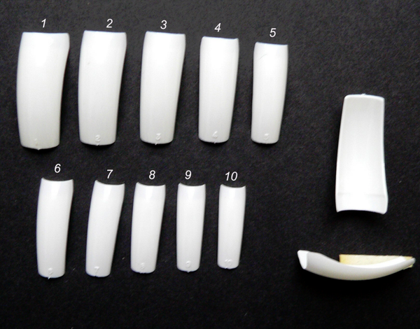 2207500x French Luxus Tips 50 Stk. diverse Größen