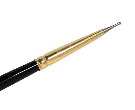 27035 Marmoriernadel mit Holzstiehl