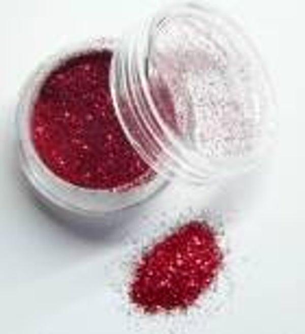 27497 Glitterpulver Rot