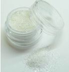 27500 Glitterpulver Weiß Irisierend