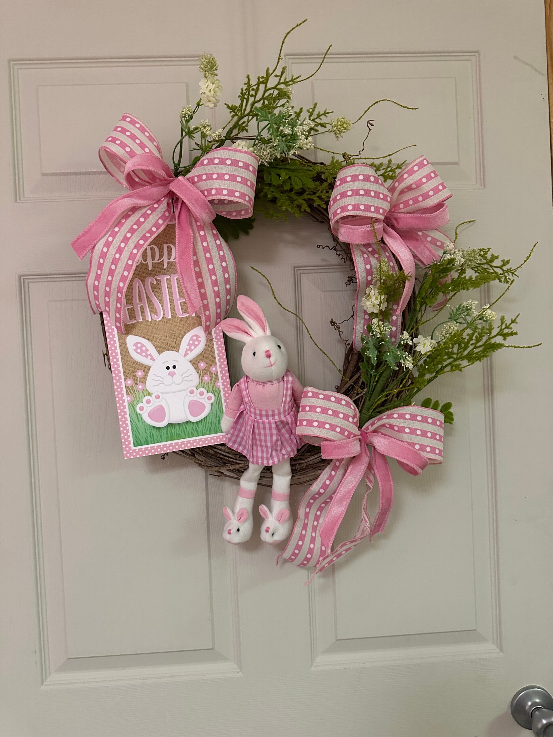 Easter Grapevine Wreath