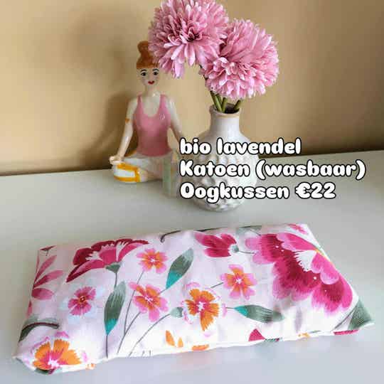 Bio lavendel - relaxatie (oog) kussen