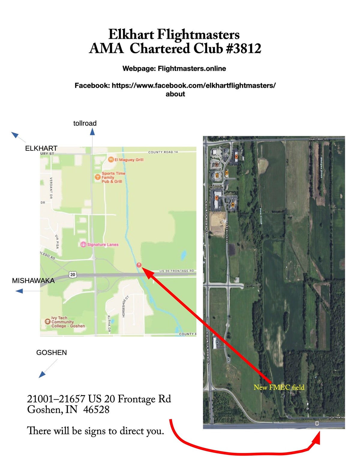 FlightMasters Radio Control Club AMA 1234