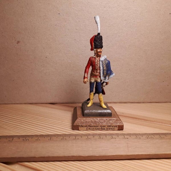 Prussia 1760 2nd Hussars Zieten officer