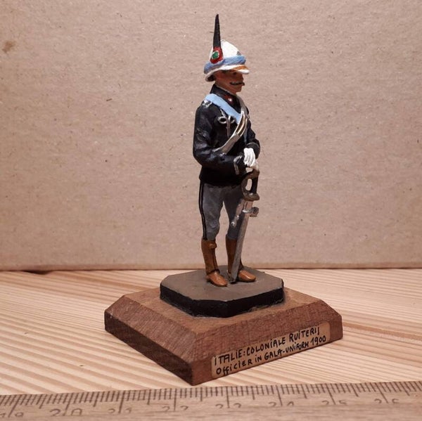 Italy colonial cavalry 1900 officer full dress