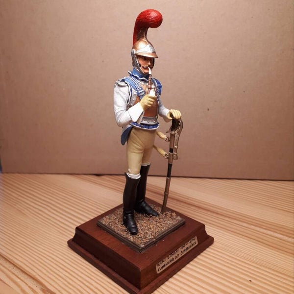 France 1er Empire 120mm Officier subalterne des carabiniers 1810