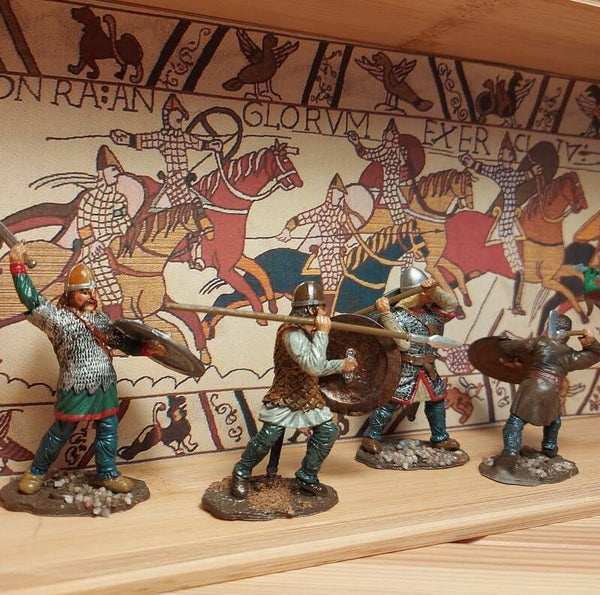 Shadowbox The Bayeux Tapestry Norman conquest 54mm scale