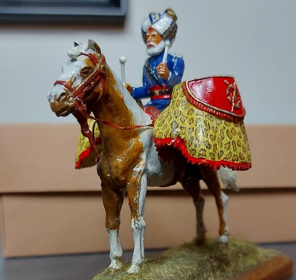 British India 1912 11th lancers kettle drummer 'Probyn's Horse'