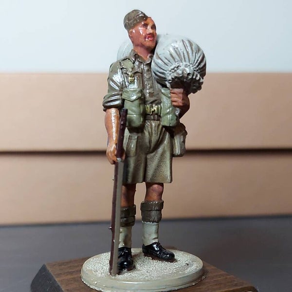 British 8th Army 1940-43, private Royal Sussex regiment