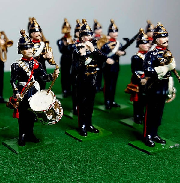 Royal Artillery 54mm, full band