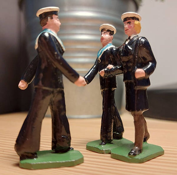 Royal Navy 54mm, a night ashore