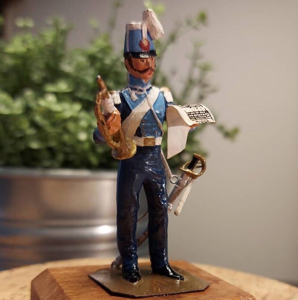 Dutch Royal 4th dragoons trumpeter 1830-1849