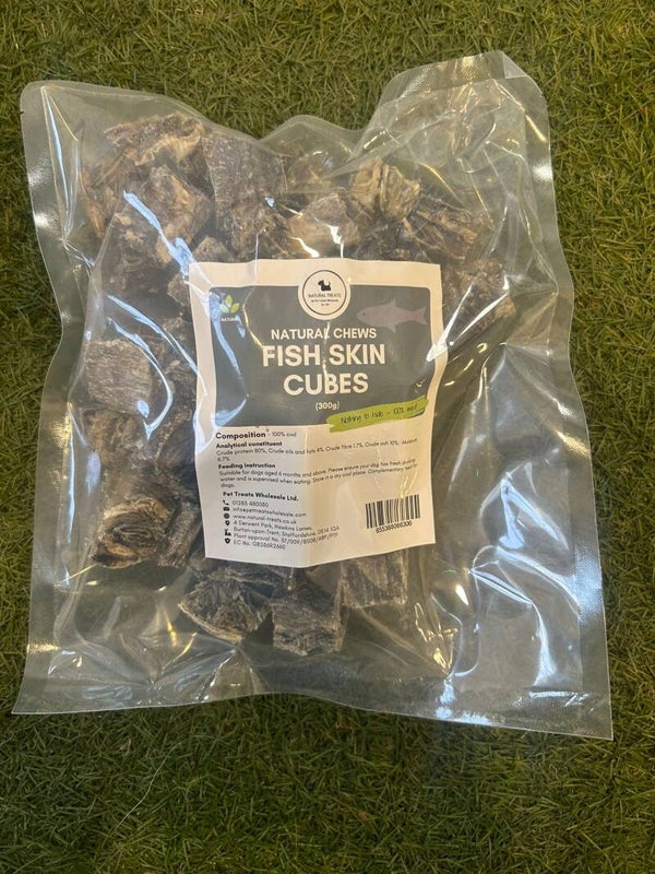 Fish Skin Cubes 300g
