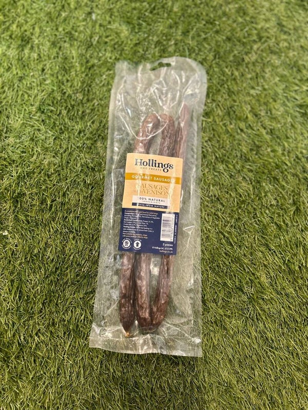 Holling’s Sausages with Venison x3