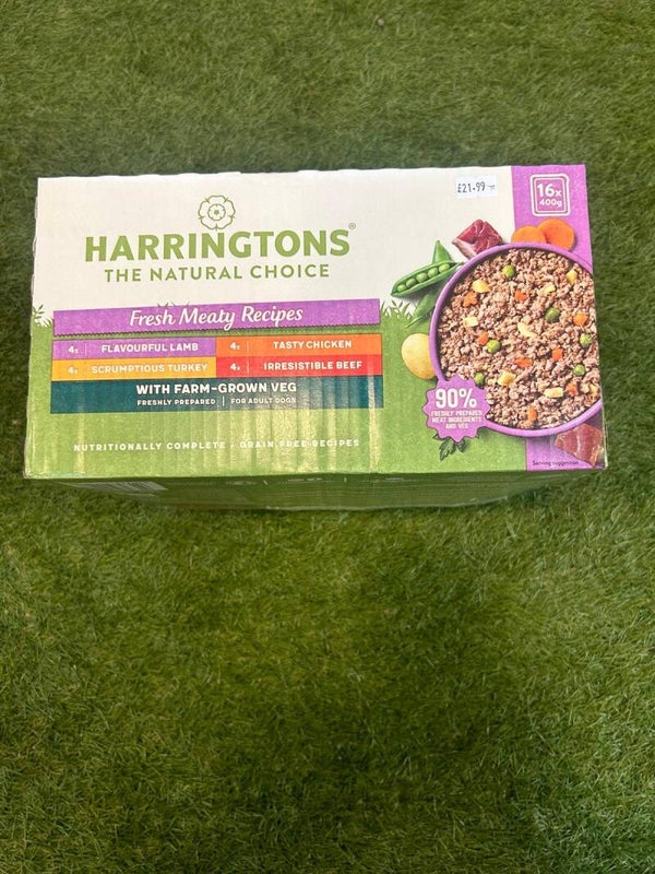 Harrington’s 16 Pack Fresh Meaty Recipes