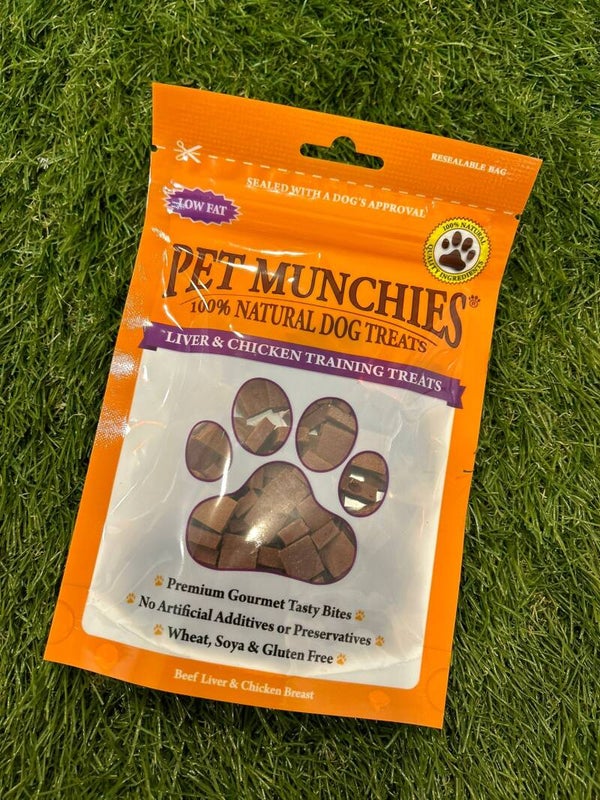Pet Munchies Liver & Chicken Training Treats