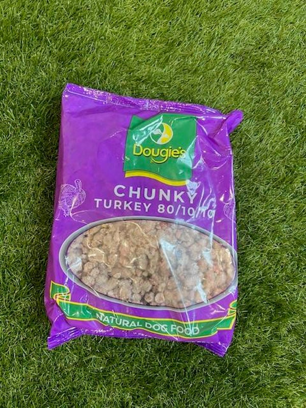 Dougie’s Chunky Turkey 80/10/10 1kg