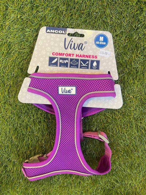 Ancol Comfort Harness Purple