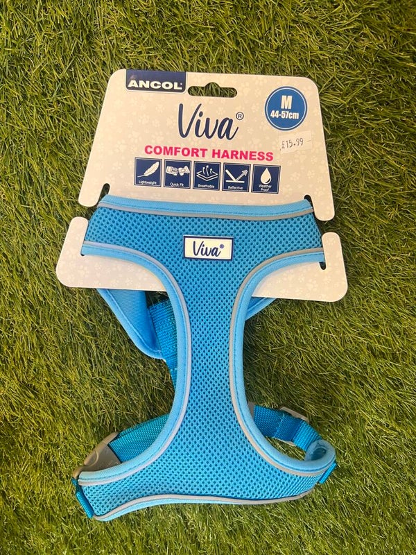 Ancol Comfort Harness Blue