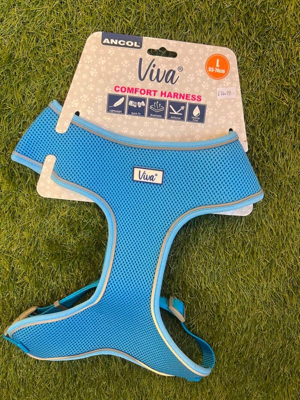 Ancol Comfort Harness Blue