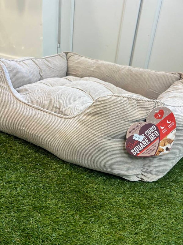 40 Winks Rib Cord Square Bed L
