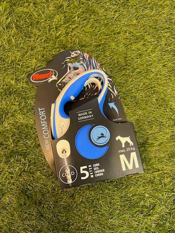 Flexi Cord Lead Blue M