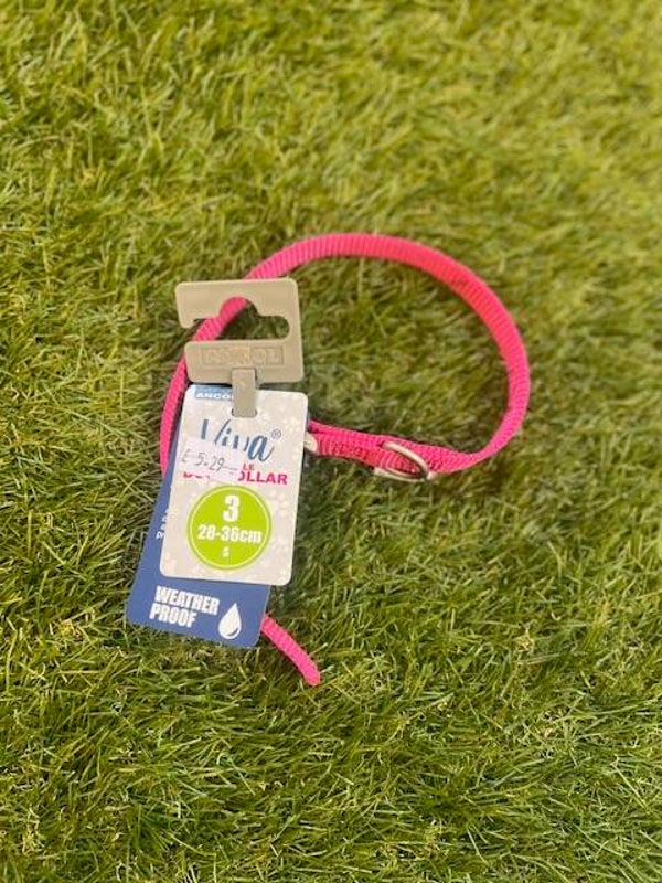 Ancol Dog Collar Pink Small