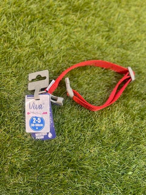 Ancol Dog Collar Red Medium