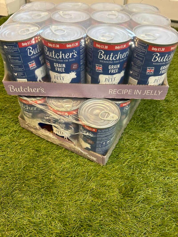 Butchers Beef & Liver 12 pack