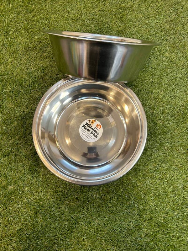 Stainless Steel Feeding Bowl 25cm